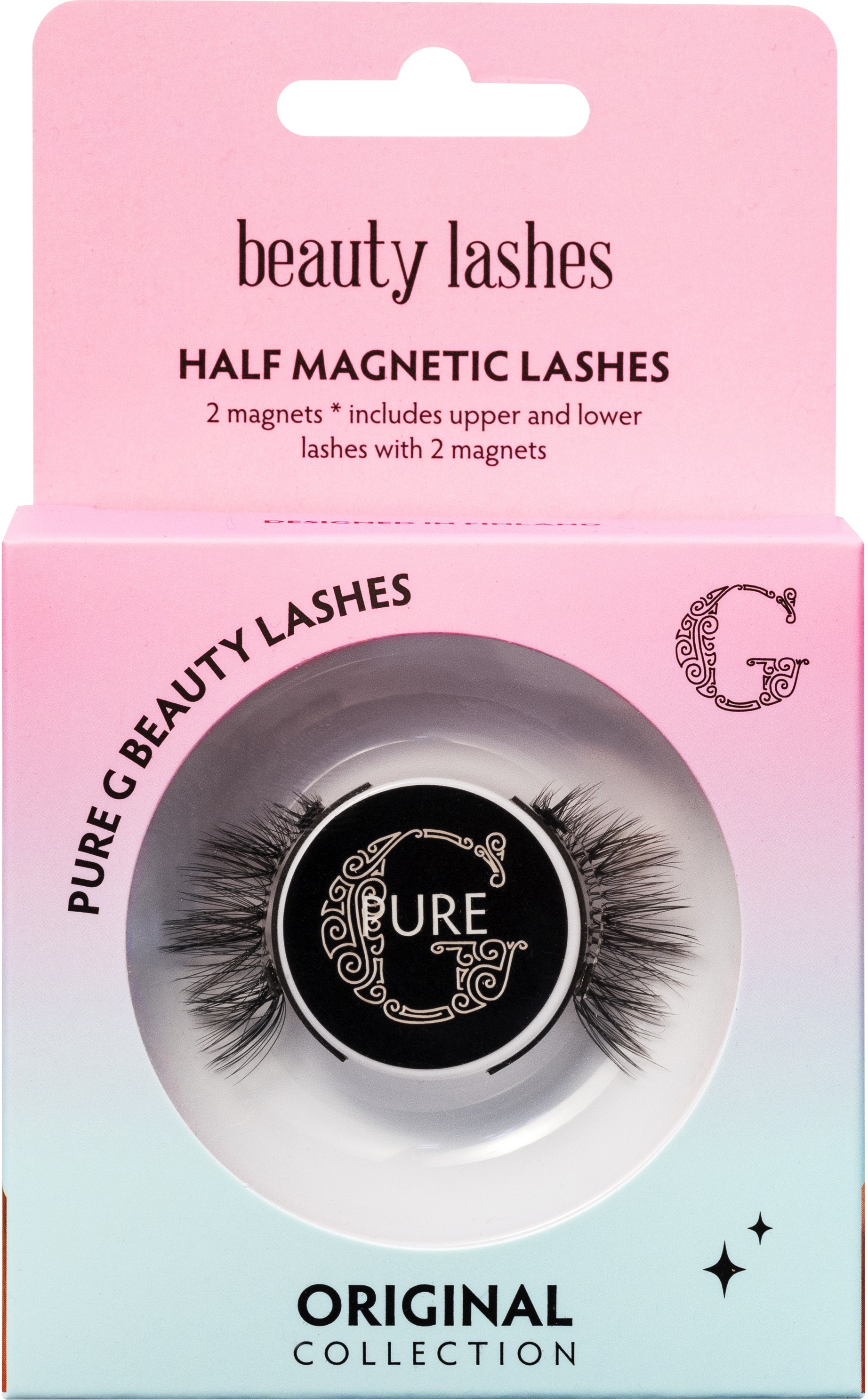 G Beauty Lab G Beauty Lab Half magnetic lashes Pure