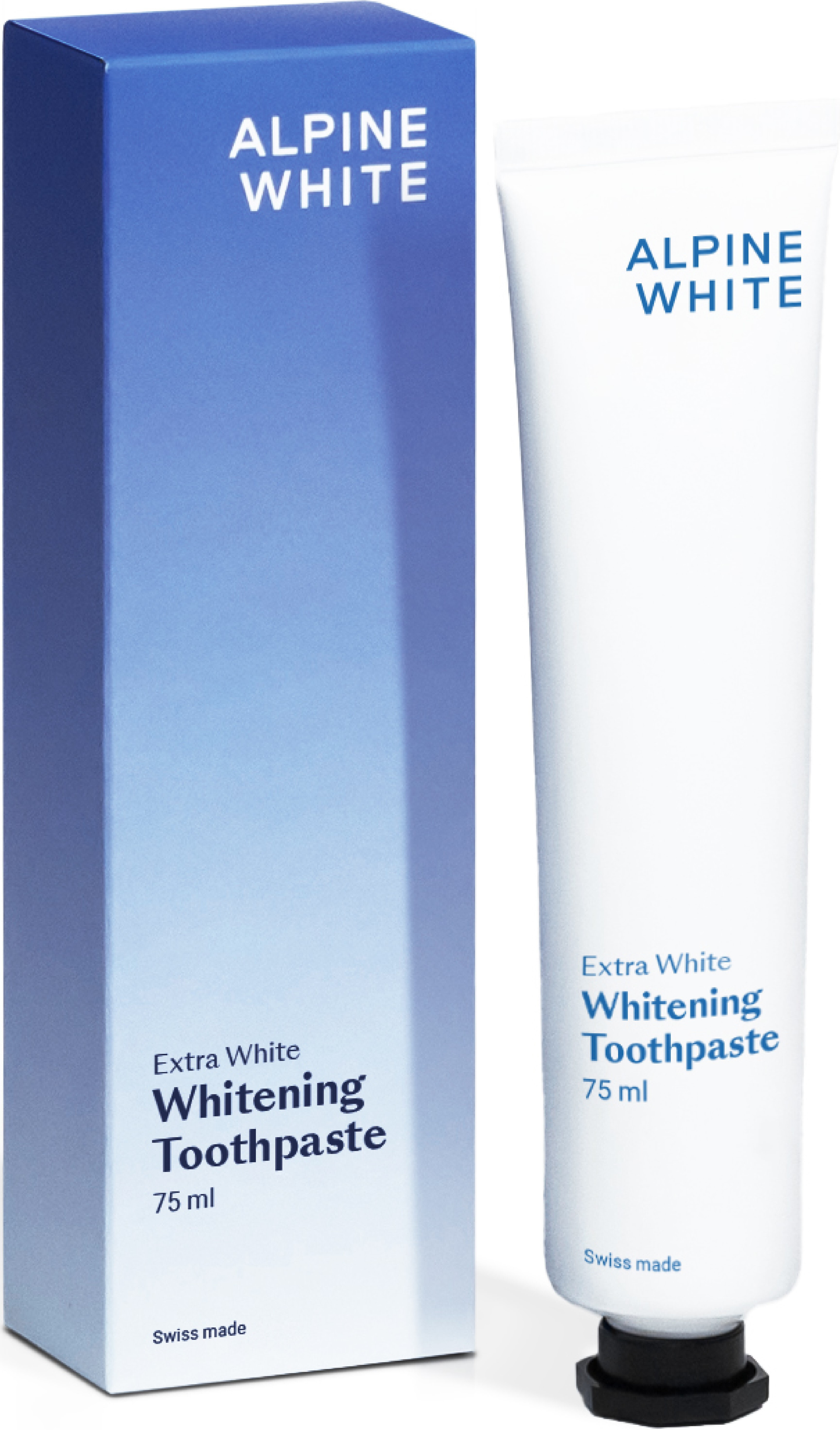 ALPINE WHITE Whitening & Care Whitening Toothpaste Extra White 75
