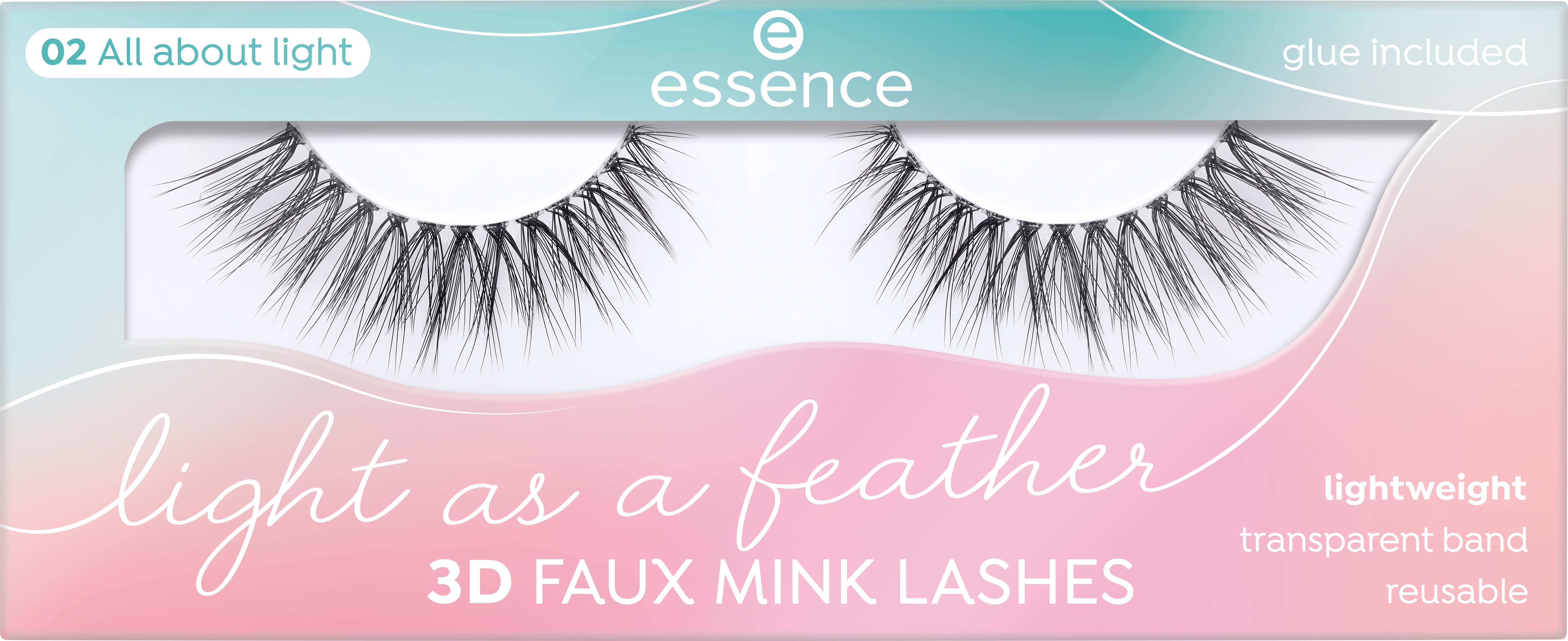 essence Light As A Feather 3D Faux Mink Lashes 02 All about light