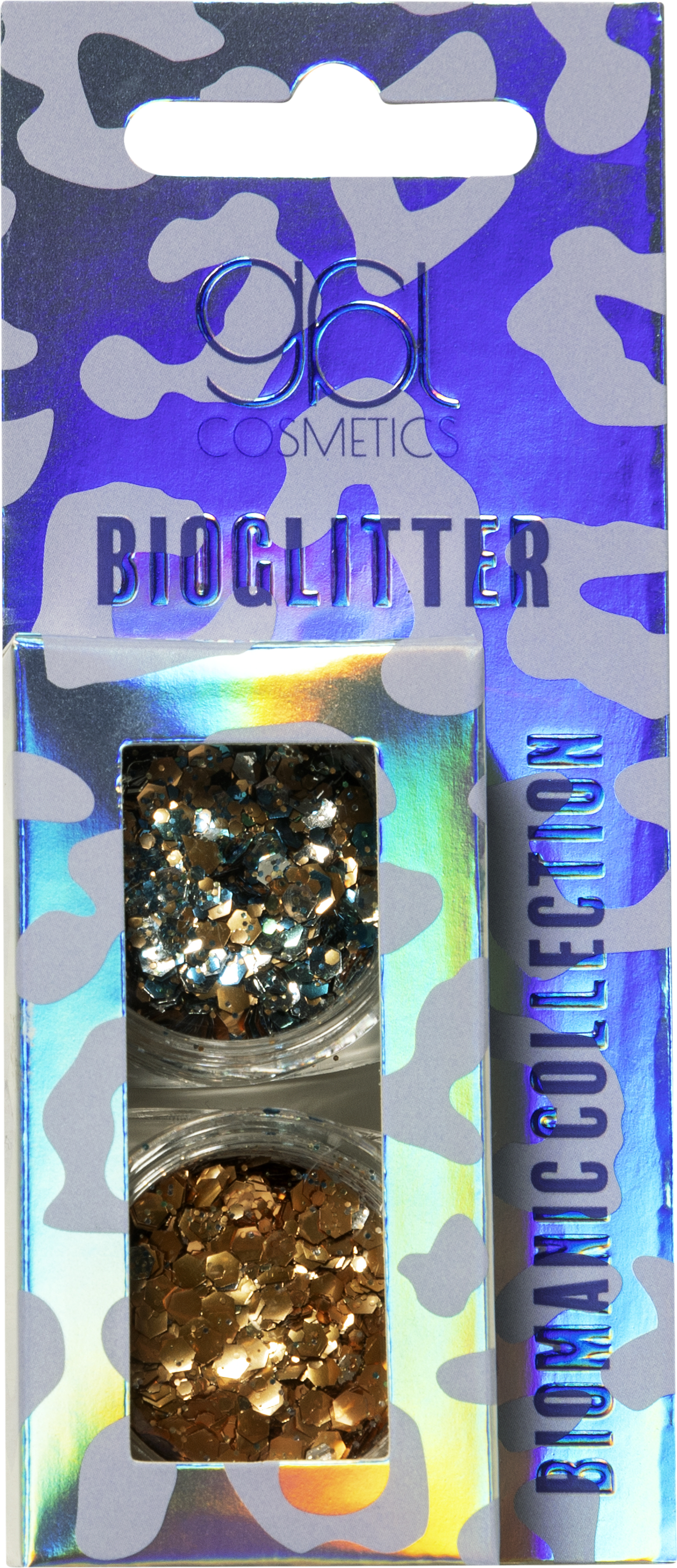 gbl Cosmetics Biomanic Collection Bioglitter 2 jars Lunar