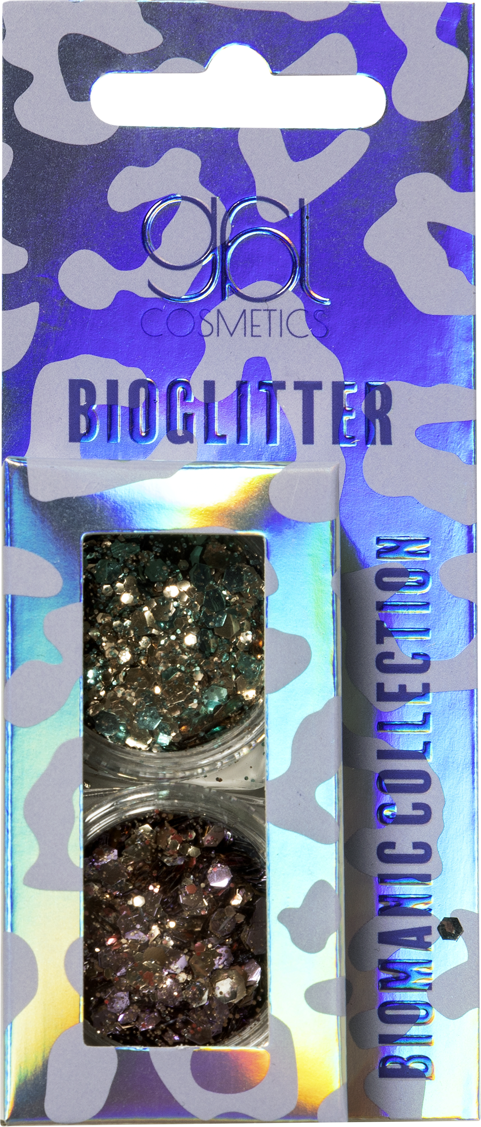 gbl Cosmetics Biomanic Collection Bioglitter 2 jars Quantum