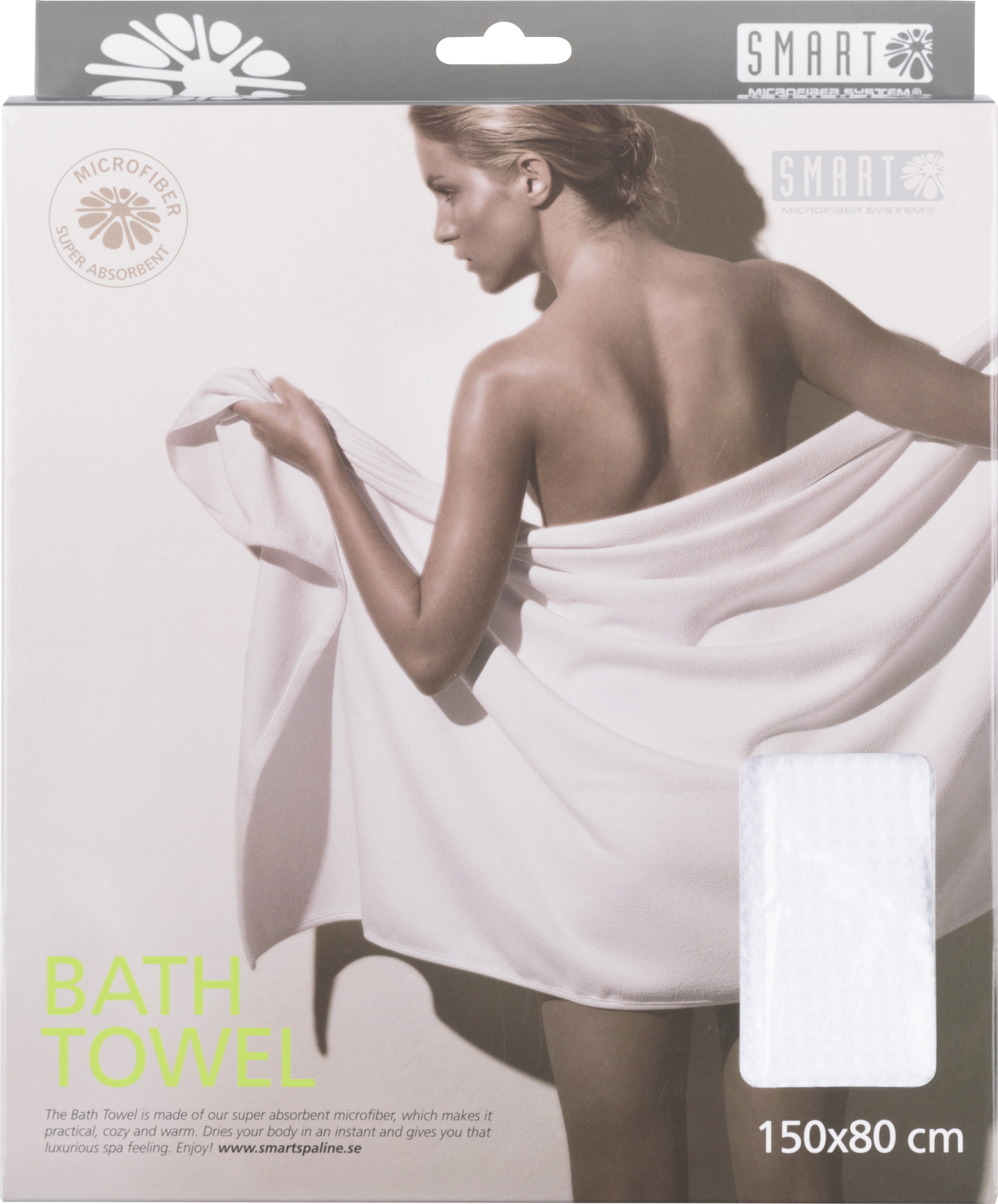Smart Smart Spa Bath Towel White