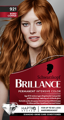 Schwarzkopf Brillance Intensive Color Creme 921 Boho Copper