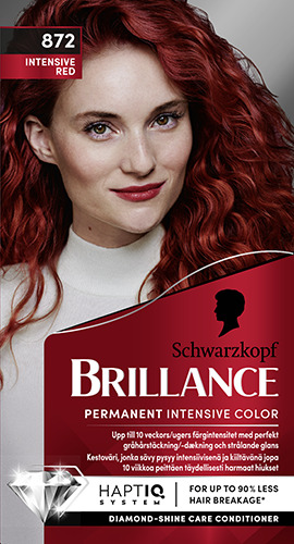 Schwarzkopf Brillance Intensive Color Creme 872 Intensive Red