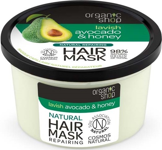 Organic Shop Repairing Hair Mask Avocado & Honey 250 ml