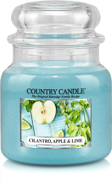 Country Candle Cilantro, Apple & Lime Scented Candle 453 g