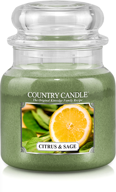 Country Candle Citrus & Sage Scented Candle 453 g