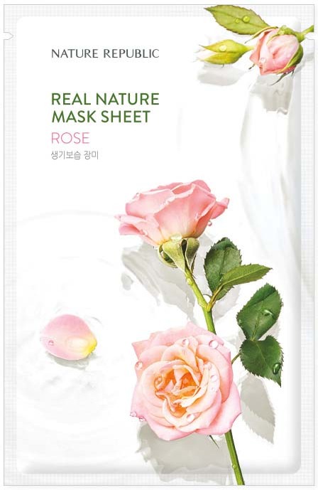 Nature Republic Real Nature Rose Mask Sheet