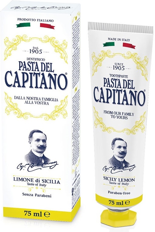 Pasta del Capitano 1905 Sicily Lemon Toothpaste 75 ml