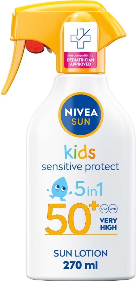 NIVEA SUN Kids Sensitive Protect & Play Sun Lotion Spray SPF50+ 2
