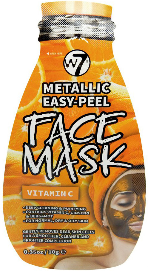 W7 Metallic Easy-Peel Vitamin C Face Mask 20 ml