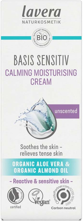 Lavera Basis Sensitiv Calming Moisturising Cream 50 ml
