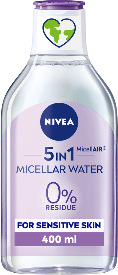 NIVEA Cleansing 5 in 1 Micellar Water Sensitive Skin 400 ml