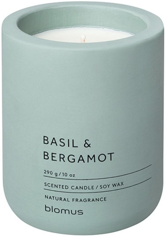 blomus Scented Candle Pine Gray Basil & Bergamot 290 g