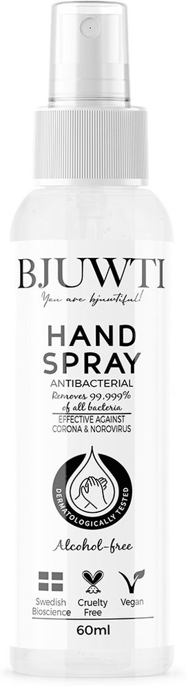 Bjuwti Hand Hygiene Antibakteriell Hand Spray 60 ml