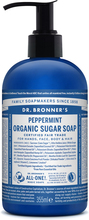 Peppermint Organic Sugar Soap 355 ml