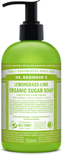 Lemongrass Lime Organic Sugar Soap 355 ml