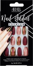 Nail Addict Artifical Nails Red Cateye