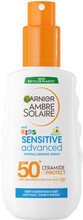 Ambre Solaire Sensitive Advanced Kids Hypoallergenic Spray SPF50+ 150 ml