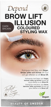 Perfect Eye Brow Illusion Wax Dark Brown