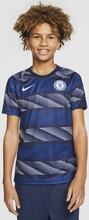 Chelsea F.C. Older Kids' Pre-Match Short-Sleeve Football Top - Blue