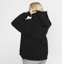 Nike Plus Size - Sportswear Essential Women's Full-Zip Hoodie - Black