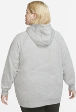Nike Plus Size - Sportswear Essential Women's Full-Zip Hoodie - Grey