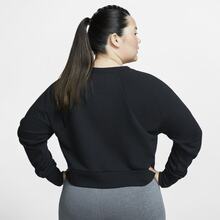 Nike Plus Size - Dri-FIT Luxe Women's Long-Sleeve Training Top - Black
