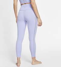 Nike Yoga Luxe Women's Infinalon Ribbed 7/8 Leggings - Purple