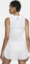 NikeCourt Slam Women's Tennis Tank - White