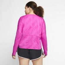 Nike Plus Size - Air Women's Long-Sleeve Running Top - Pink