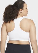 Nike Plus Size - Victory Icon Clash Women's Medium-Support Sports Bra - White