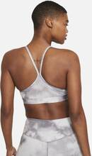 Nike Dri-FIT Indy Icon Clash Women's Light-Support Padded Strappy Sports Bra - Grey