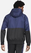 Nike Air Men's Hooded Lined Jacket - Blue