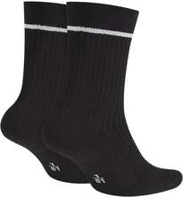 Nike SNKR Sox Essential Crew Socks (2 Pairs) - Black