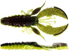 Westin CreCraw Creaturebait 6,5 cm jigg 6 st/pkt Black Chartreuse