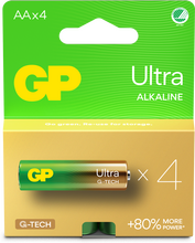 Batteri GP Batteries Ultra Alkaline AA/LR6 4-p