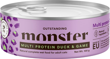 Kattmat Monster Adult Multi Protein Duck/Game 100g
