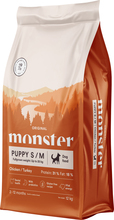 Valpfoder Monster S/M Chicken/Turkey 12kg