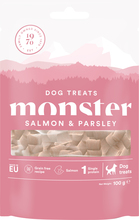 Hundgodis Monster Dog Treats Salmon & Parsley 100g