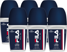 Fila Deodorantti Roll-on Long Lasting Active Miehet 6-pack