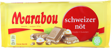Marabou Suklaalevy Sveitsinpähkinä