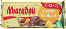 Marabou 3 x Mjölkchoklad Apelsin