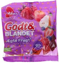 Malaco 2 x Gott & Blandat Bär och Frukt