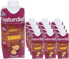 Naturdiet Ateriankorvike Choco Banana 12-pack