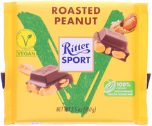 Ritter Sport 3 x Vegansk Choklad Roasted Peanut