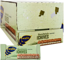 Wasa Sandwich Cheese & Chives 24-pack