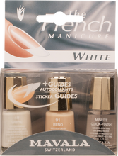 French Manicure White