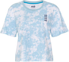AO Tie Dye Cropped T-shirt Damer