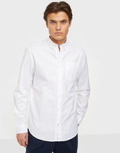 Jack & Jones Jjeoxford Shirt Ls Noos Hverdagsskjorter White Slim Fit